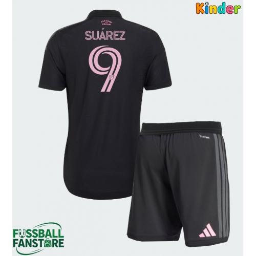 Inter Miami Luis Suarez #9 Replik Auswärtstrikot Kinder 2026-27 Kurzarm (+ Kurze Hosen)